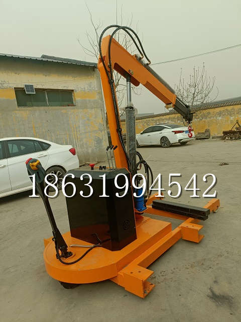 太和区自卸车厢随车吊 自制轮式四不像起重机 四驱平板吊 5吨 贵盛