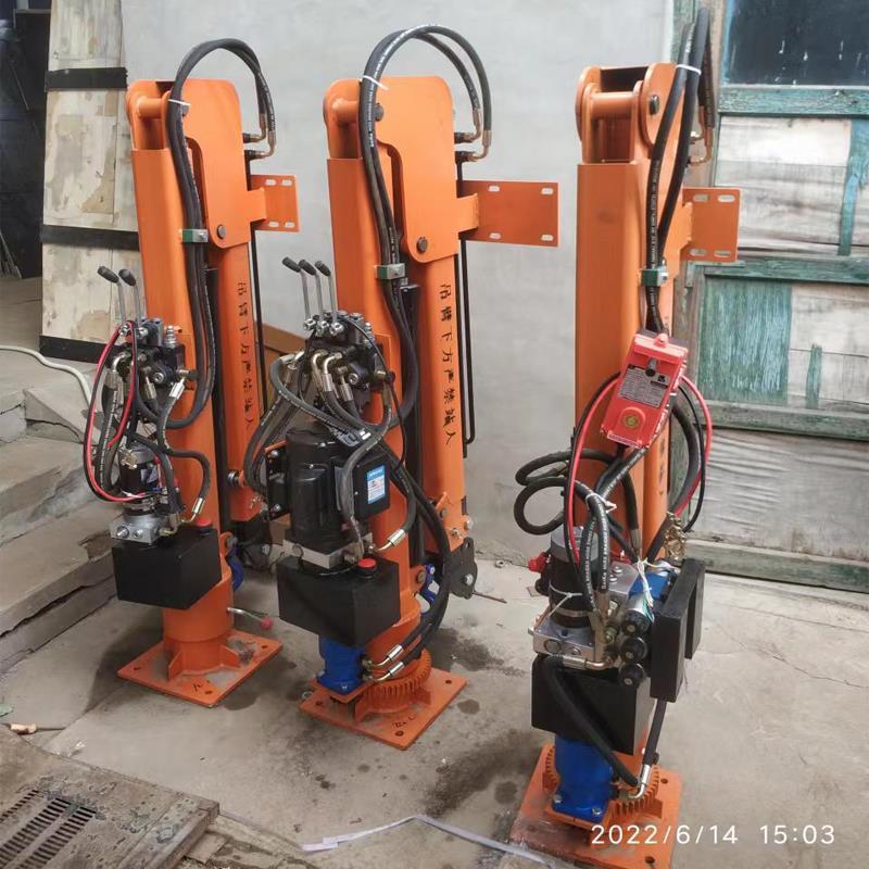 太和区重汽蓝牌随车吊 3.2吨 国六动力强 液压驱动 农用自卸起重机